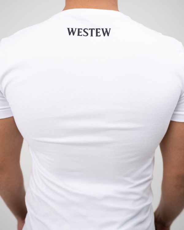 Camiseta Básica Westew em Algodão Cotton - Branca