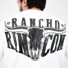 Camiseta Oversized Rancho do Rincon - Branca
