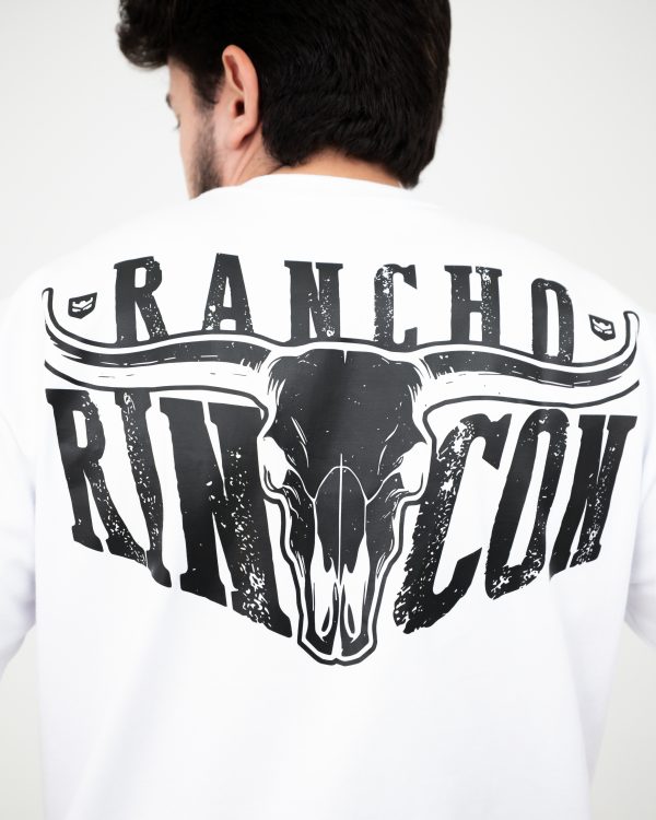 Camiseta Oversized Rancho do Rincon - Branca